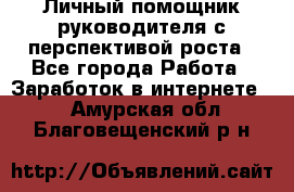 Личный помощник руководителя с перспективой роста - Все города Работа » Заработок в интернете   . Амурская обл.,Благовещенский р-н